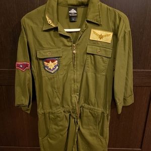 Captain Marvel Cargo Romper - Her Universe
